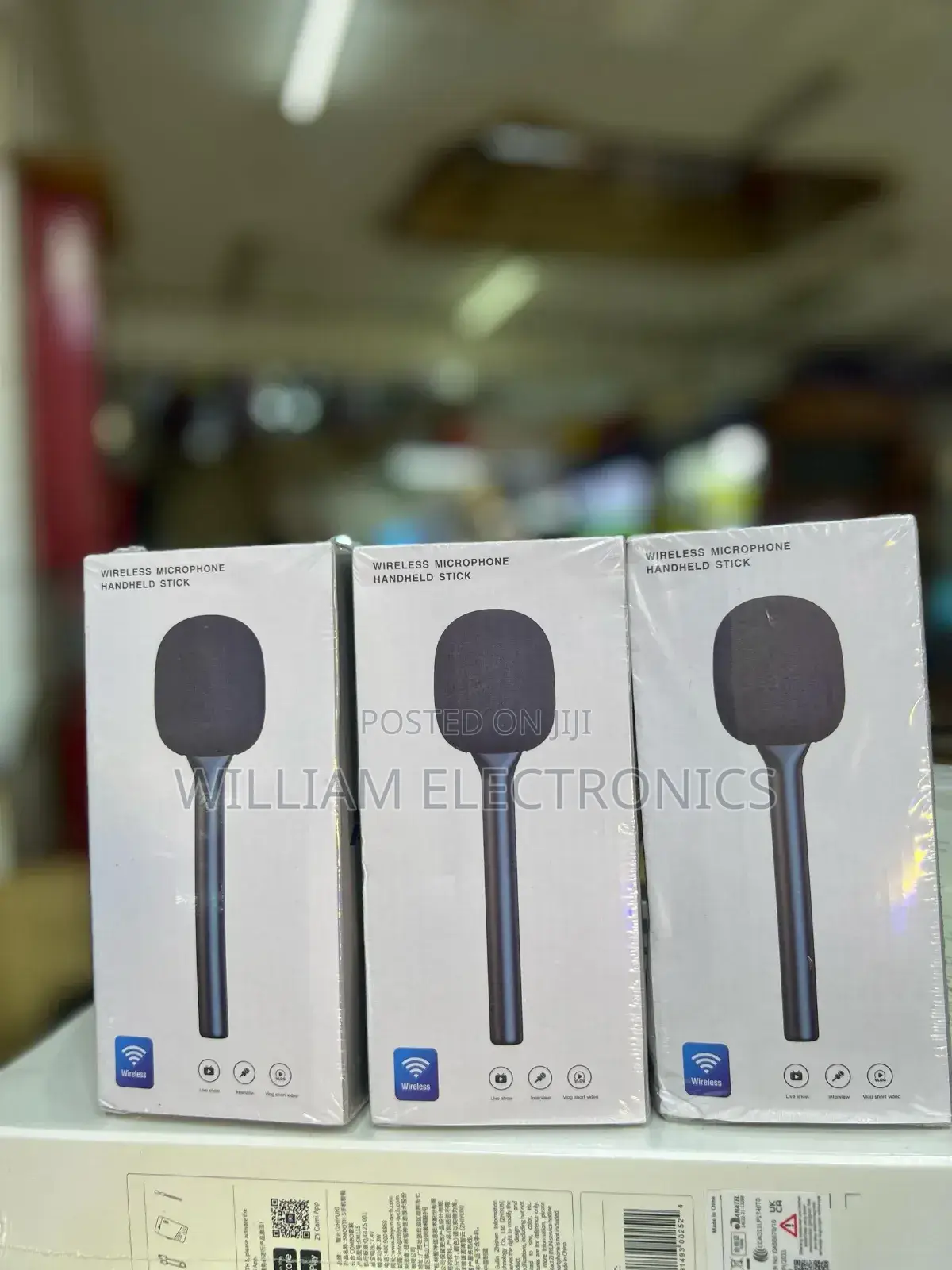 Wireless Microphone Hand Held Stick