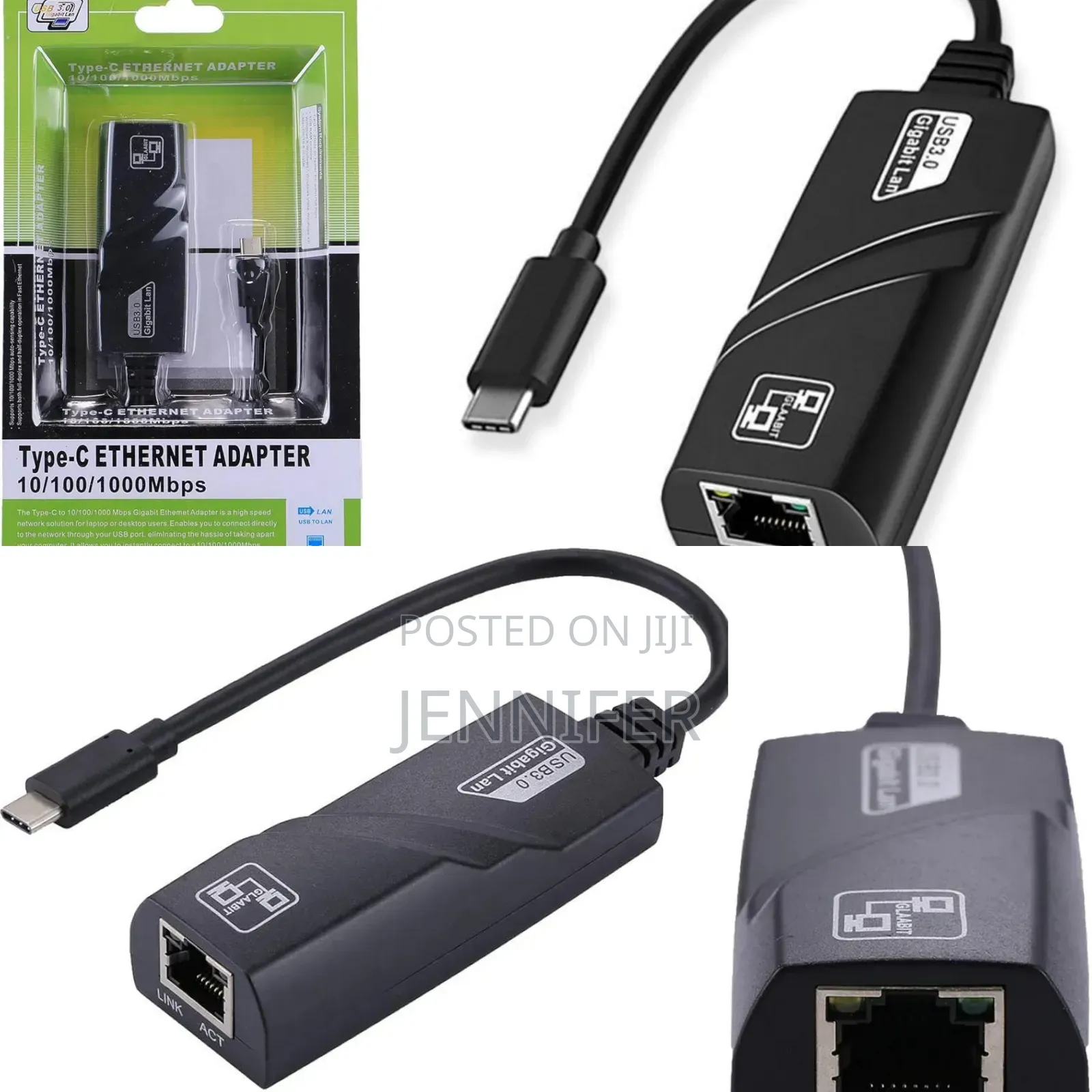 Heavy-Duty Type-C Ethernet Adapter