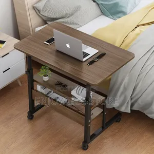 Adjustable Laptop Table Wooden 80cm