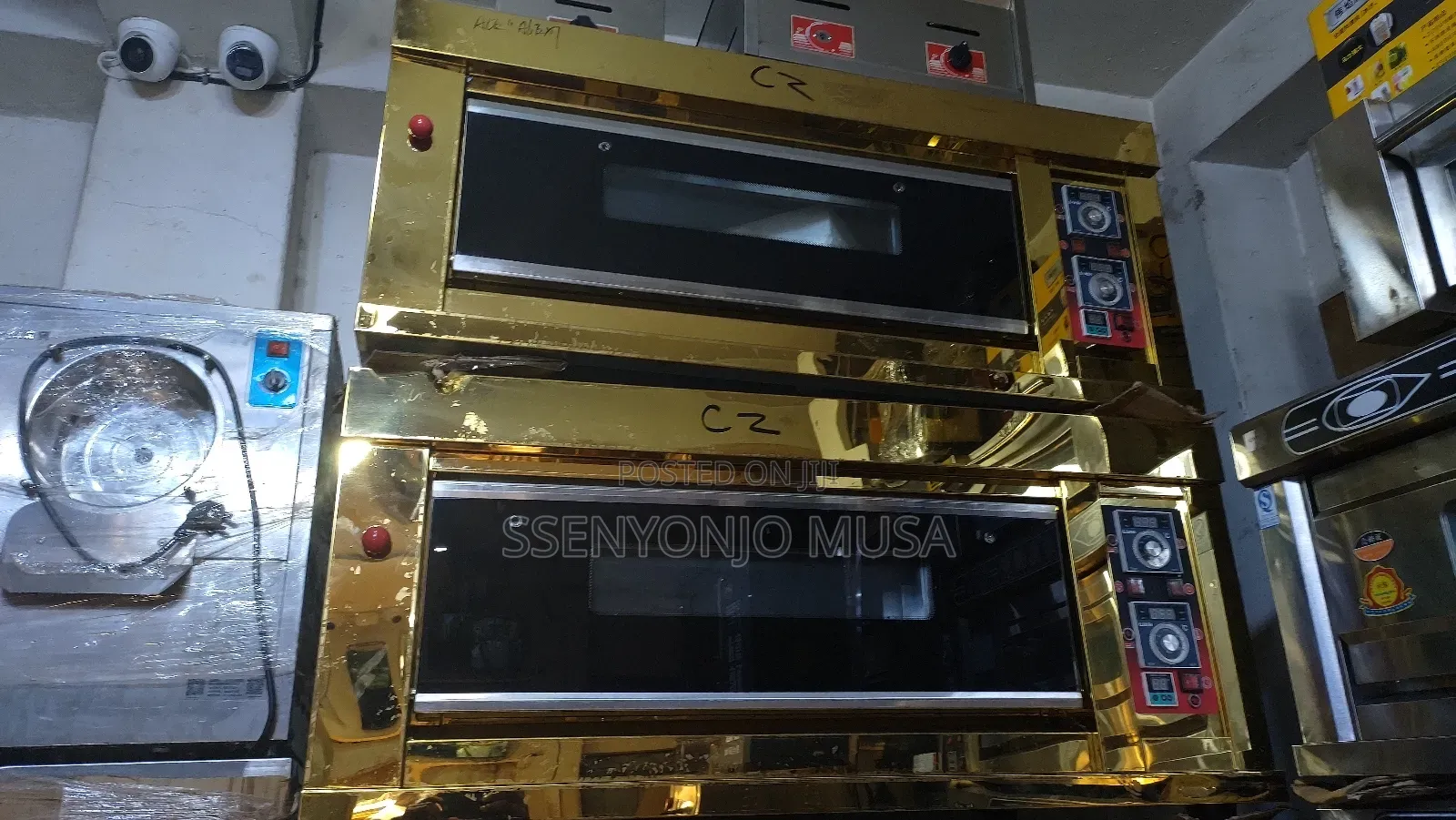 Commercial Gas Oven - 1 Deck 1 Tray