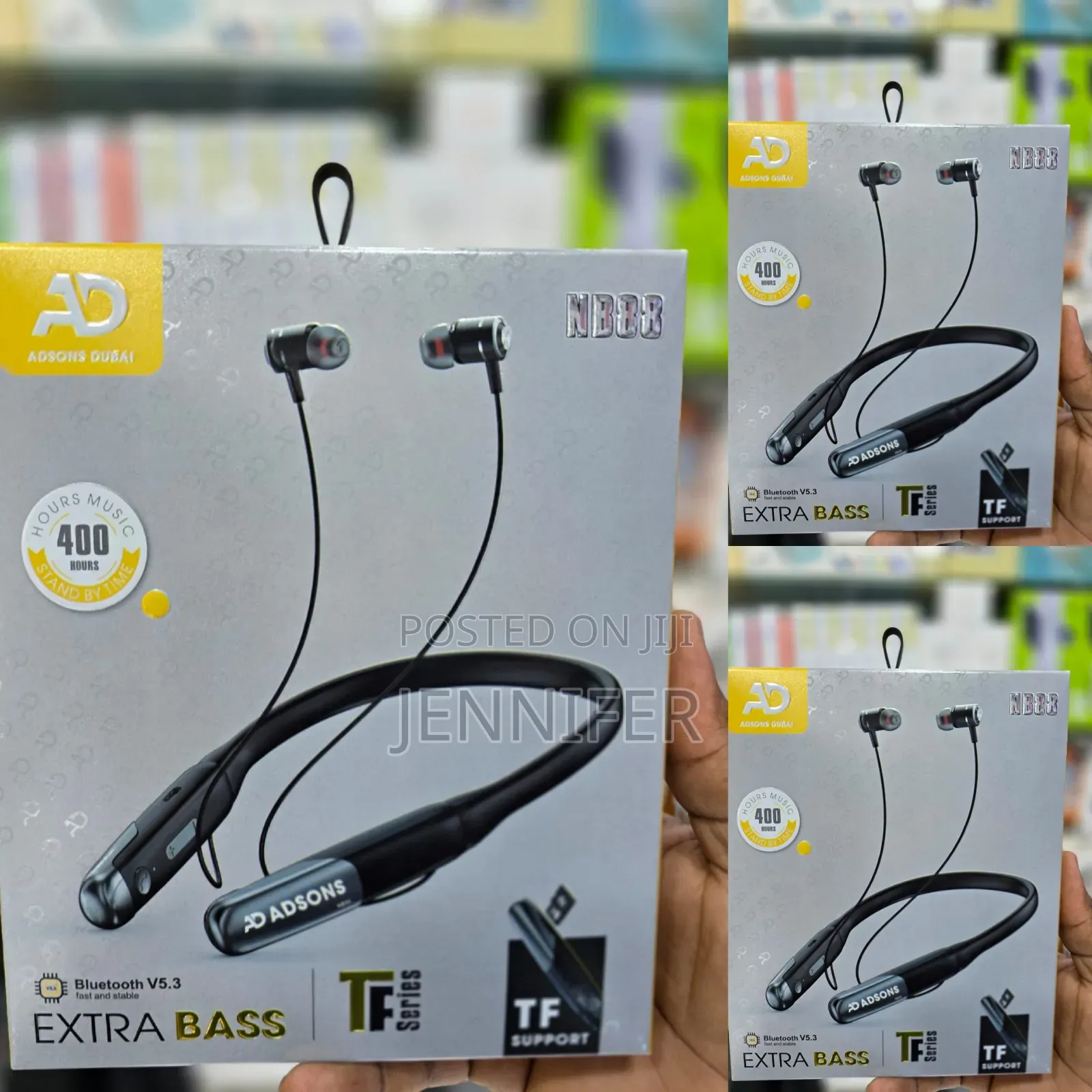 Heavy-Duty Wireless Neckband Headset