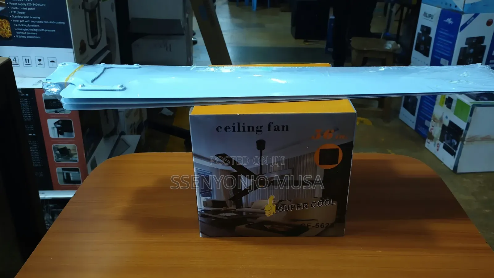 Super Cool Ceiling Fan - Cf-5622, 56", 220v, 65w