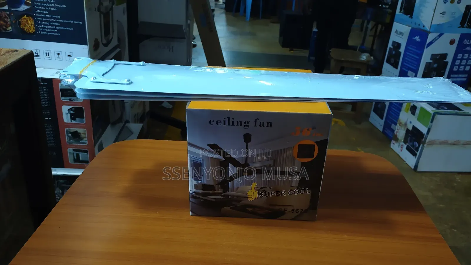 Super Cool Ceiling Fan - Cf-5622, 56", 220v, 65w
