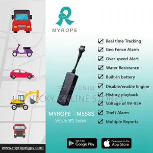 Speed Alarm GPS Tracker to Start and Stop Engine