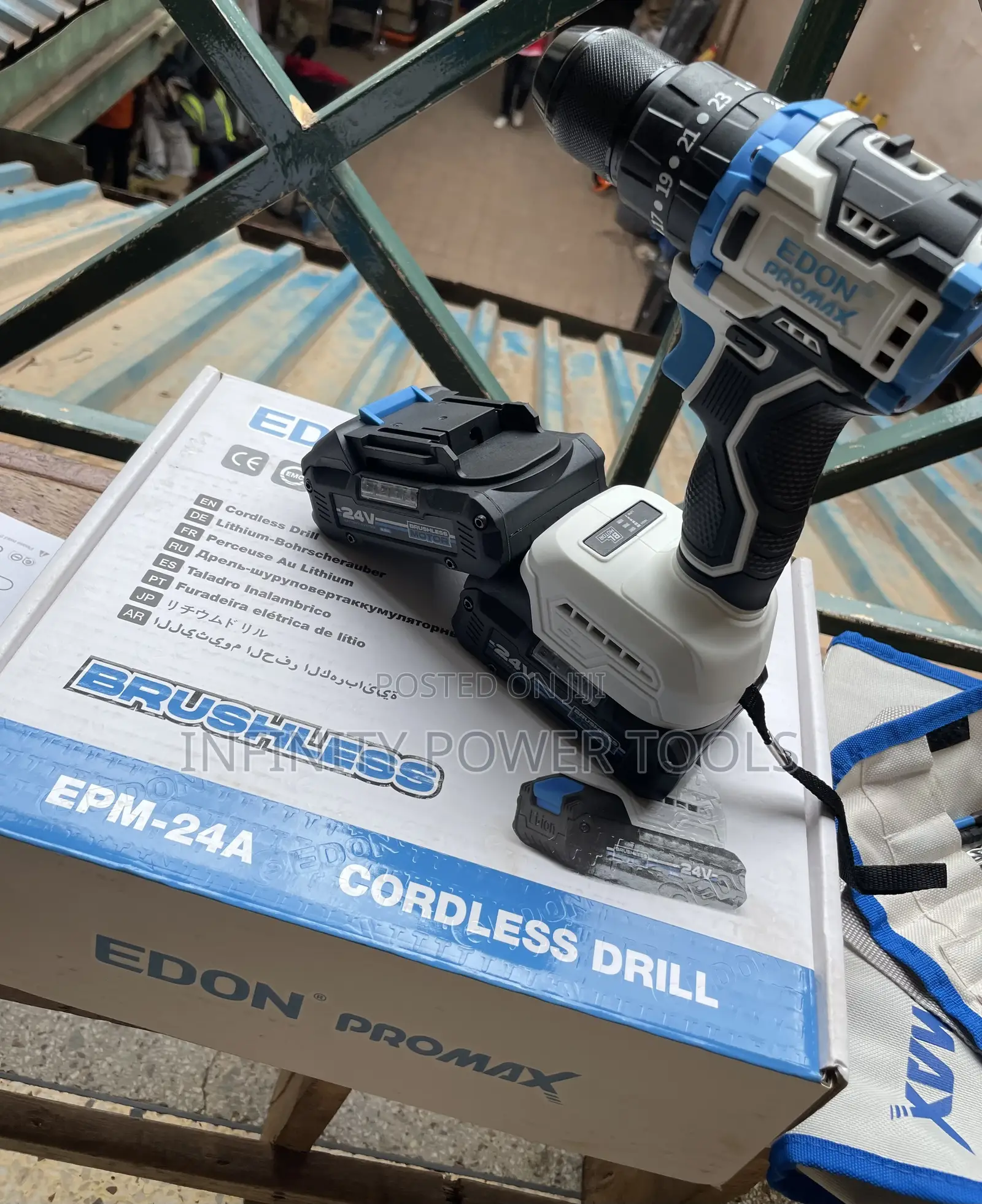 Cordless Drill 24v(Edon Promax)
