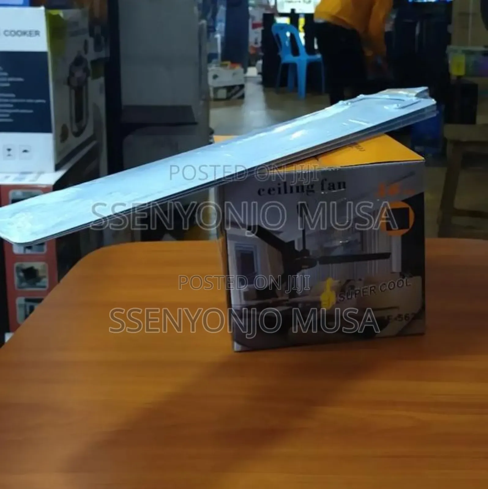 Super Cool Ceiling Fan - Cf-5622, 56", 220v, 65w