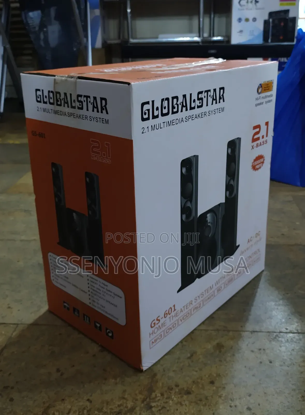 Globalstar 2.1 Multimedia Speaker System - Gs-601, 60w