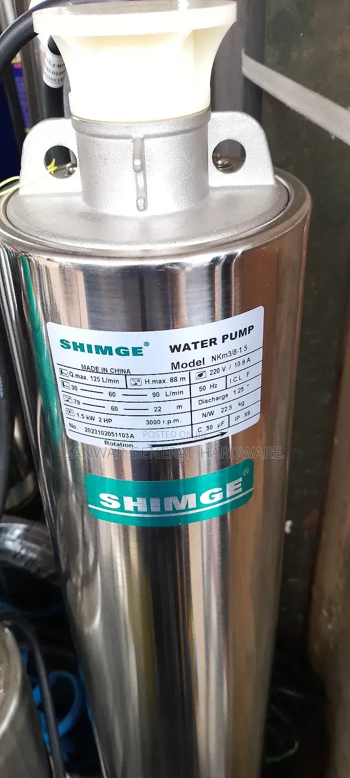 88m-Submersible Water Pumps(Shimge)