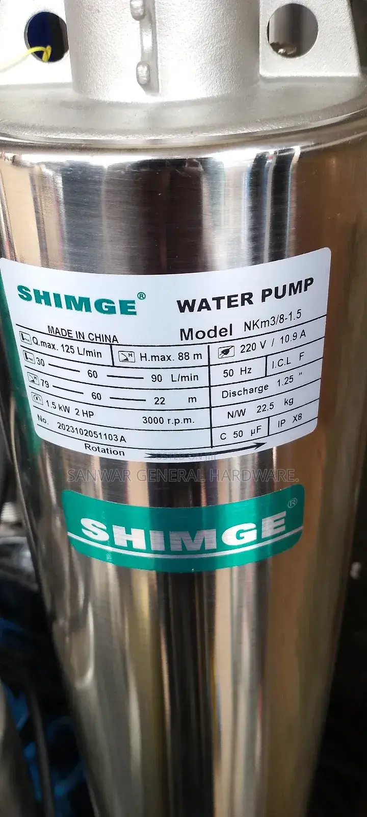 88m-Submersible Water Pumps(Shimge)