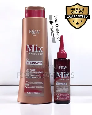 New Fair and White 2in1 Kit Ready 2 Glow Radiance Mix Lotion