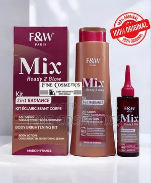 Photo - New Fair and White 2in1 Kit Ready 2 Glow Radiance Mix Lotion