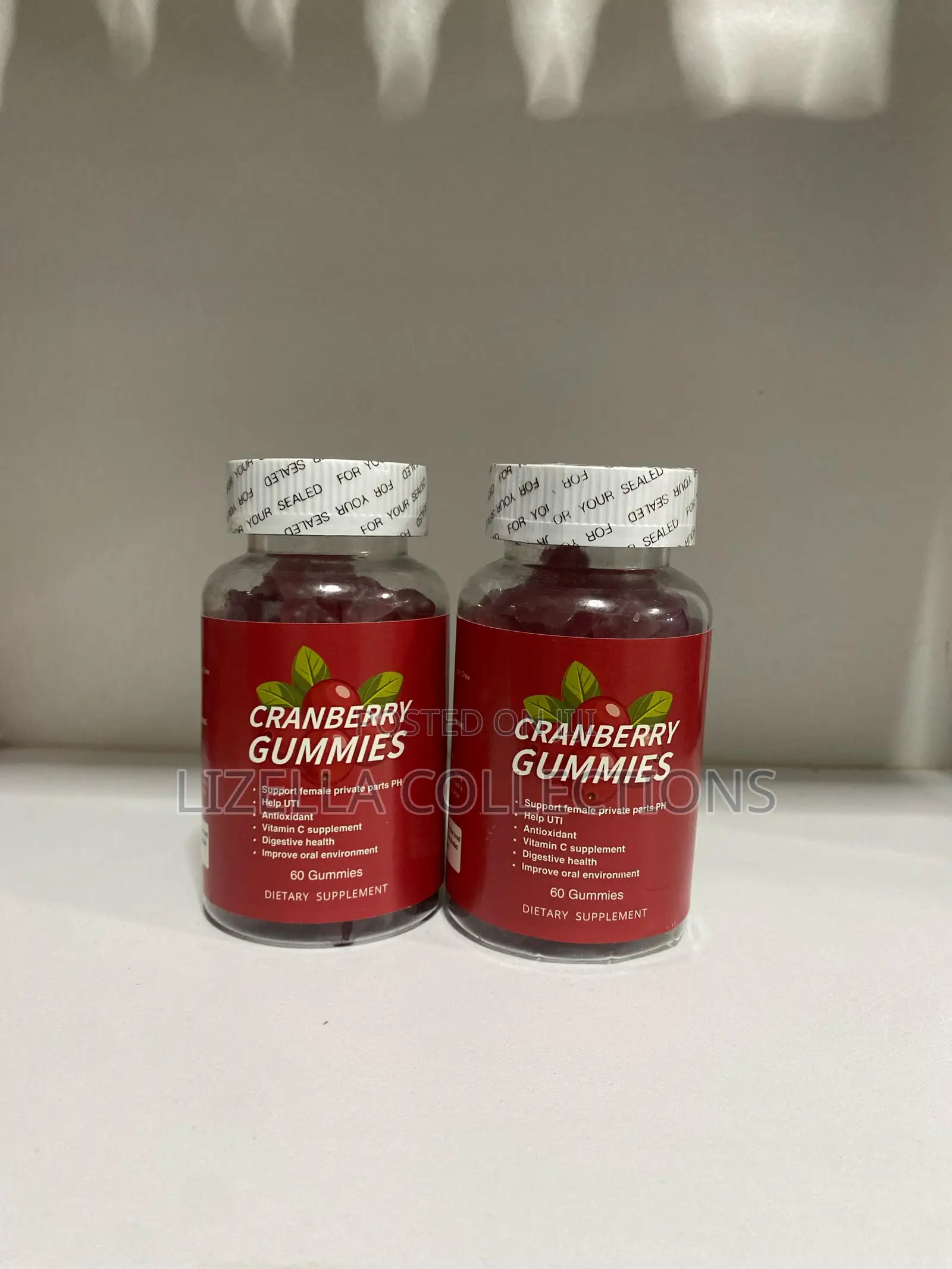 Cranberry Gummies (Prevent Utis and Bad Mouth Odour)