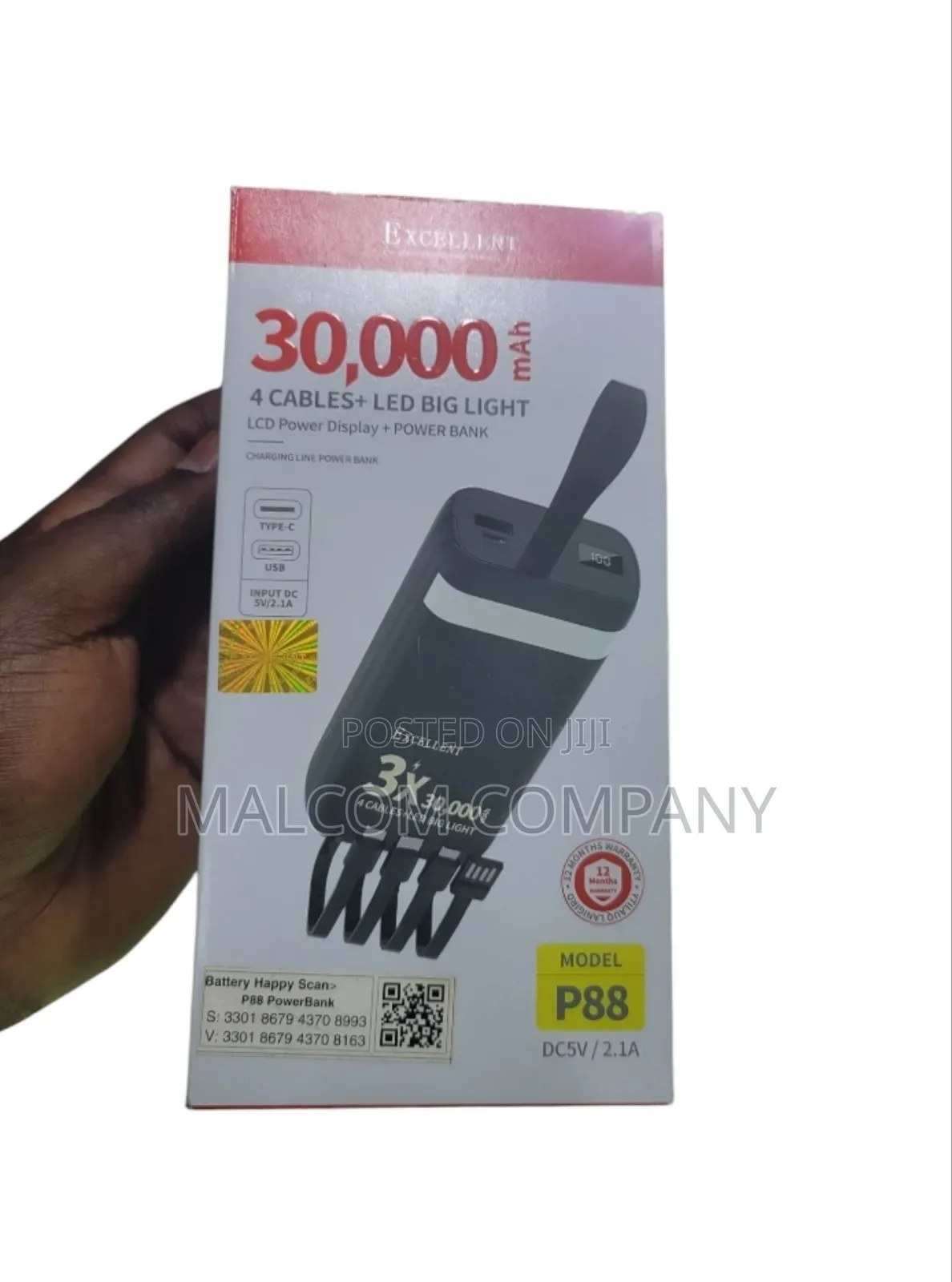 Power Banks in Uganda for Sale. 30000mah