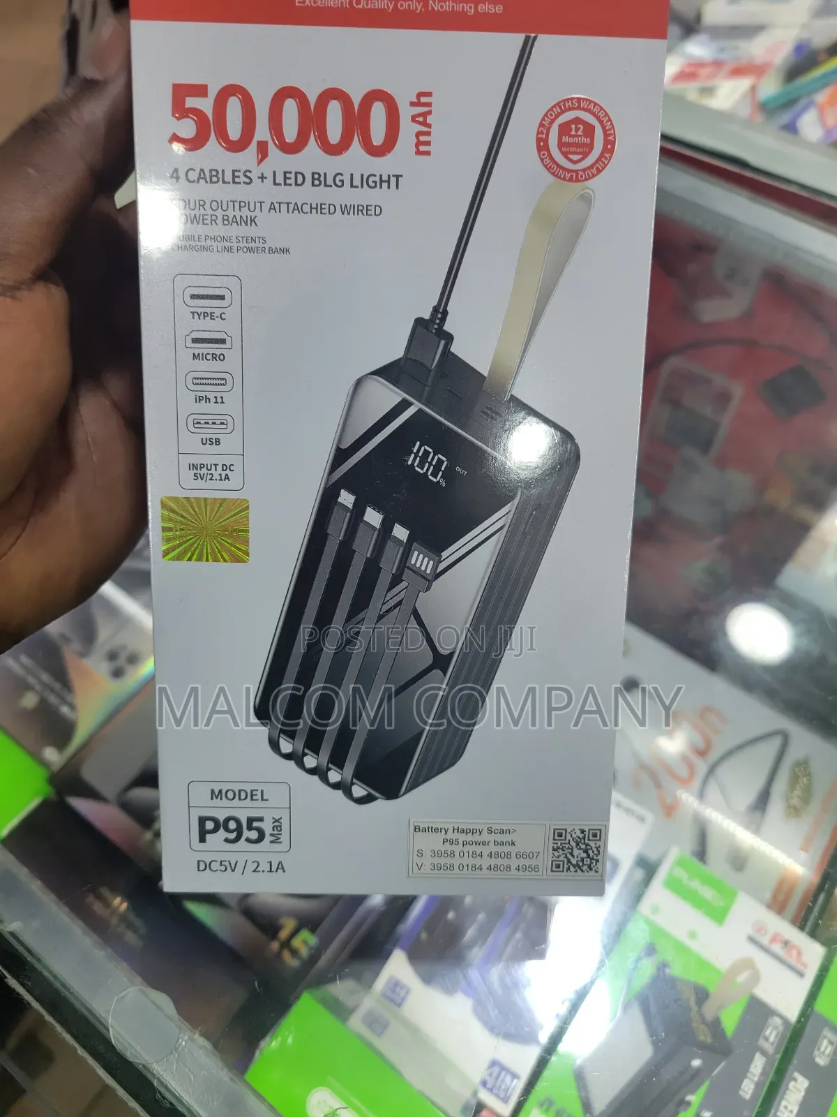 Power Bank 50000mah