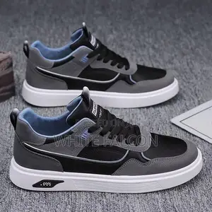Black Unisex Cool Sneakers