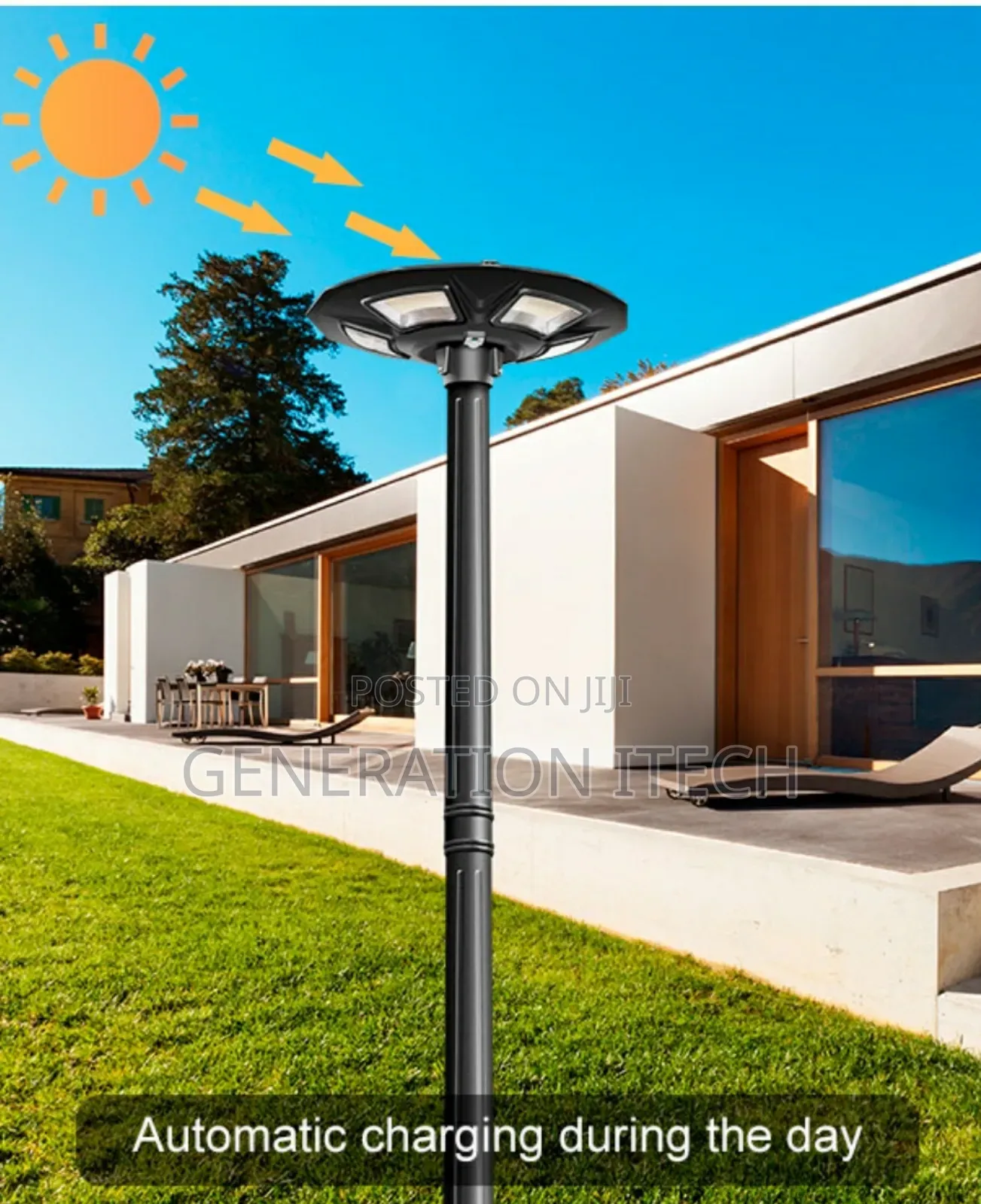 Street Solar Light for Garden and Compound - Remote Control