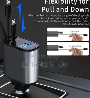 Super Fast Car Charger 120w