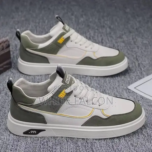 Unisex Cool Sneakers-Sage Green