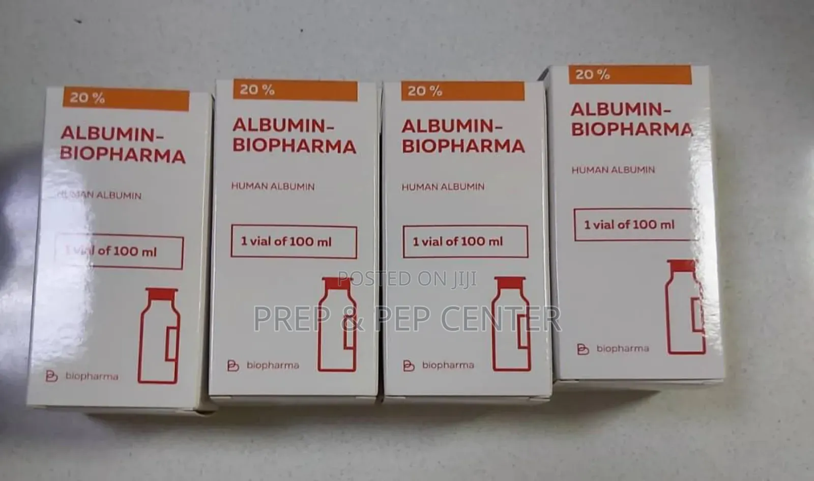 Albumin 20% 100mls - Biopharma Ukraine Brand