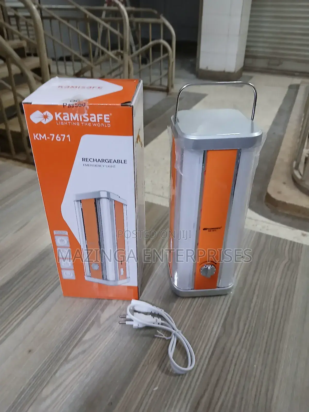 Kemisafe Super Bright Rechargeable Emergency Torch Light