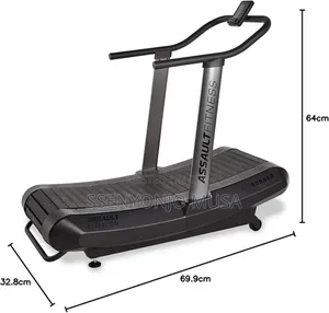 Pro Curved Manual Treadmill - Commercial Grade, High-Calorie