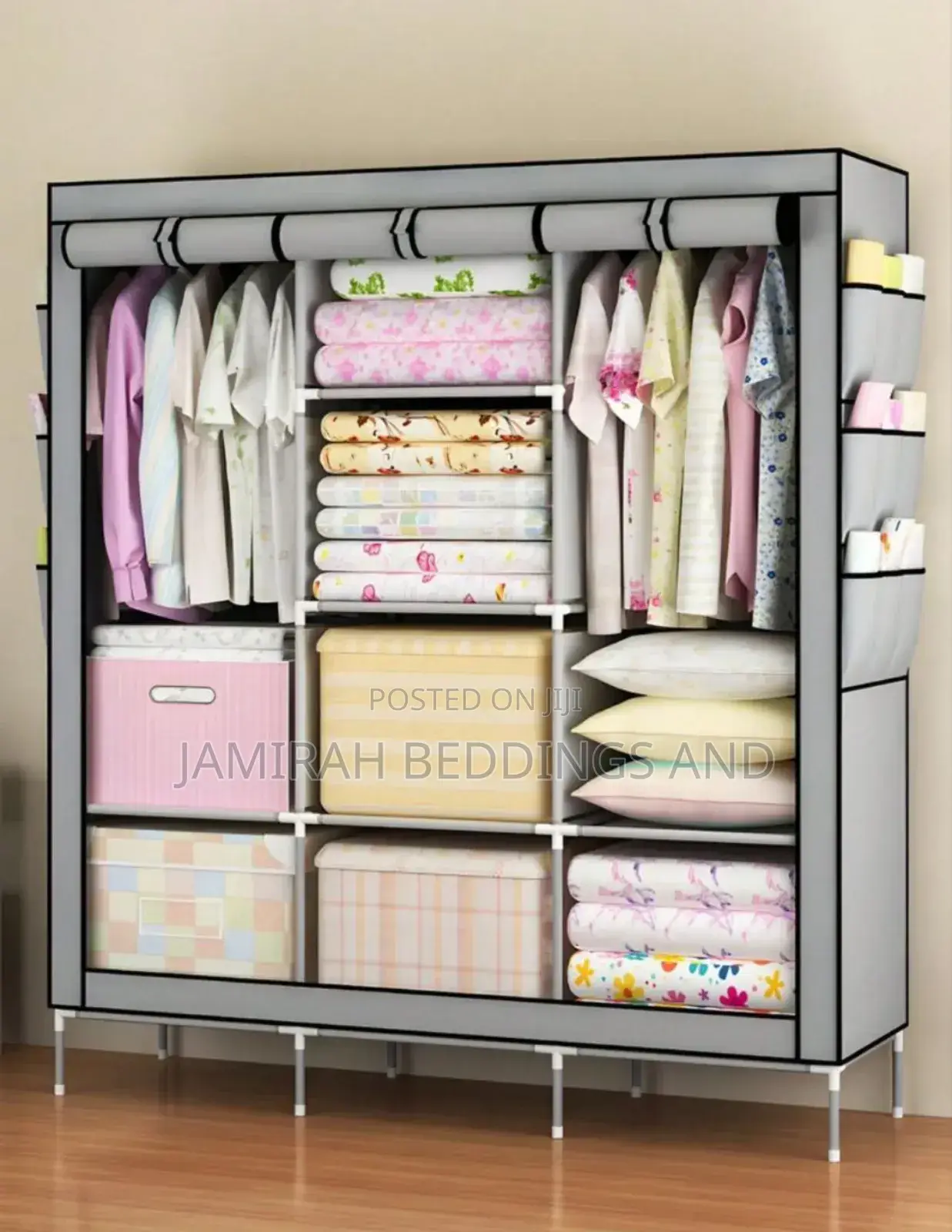 3column Metallic Closet