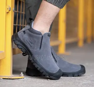 Original Fashion Work Hard Toe Cap Suede Safety Shoe