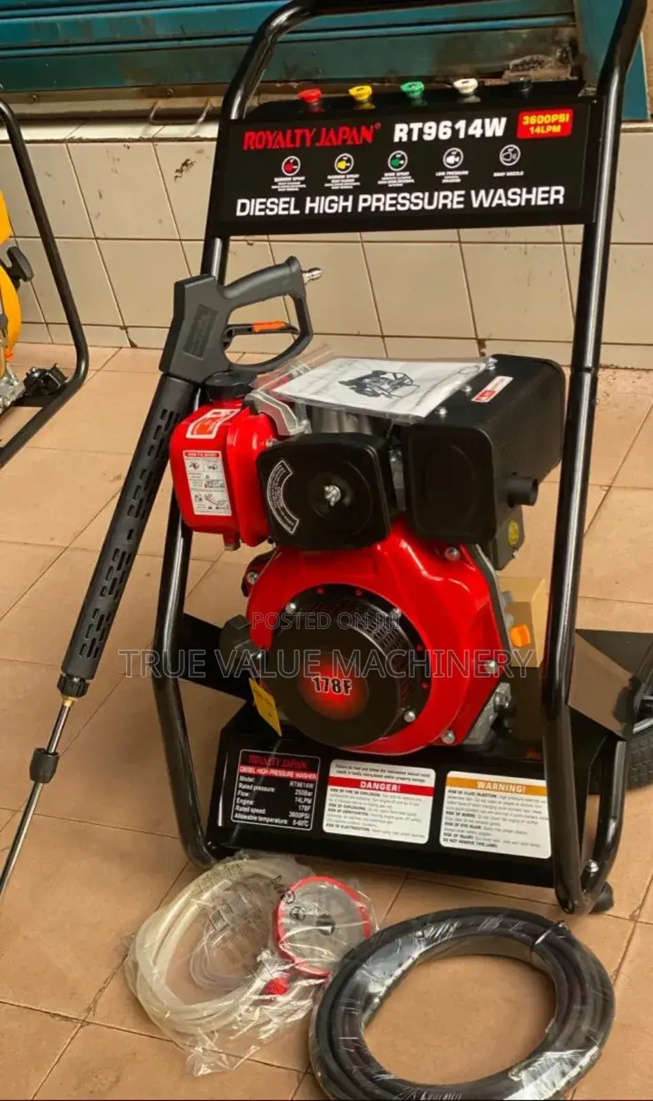 Diesel Pressure Washer 3600psi Japan