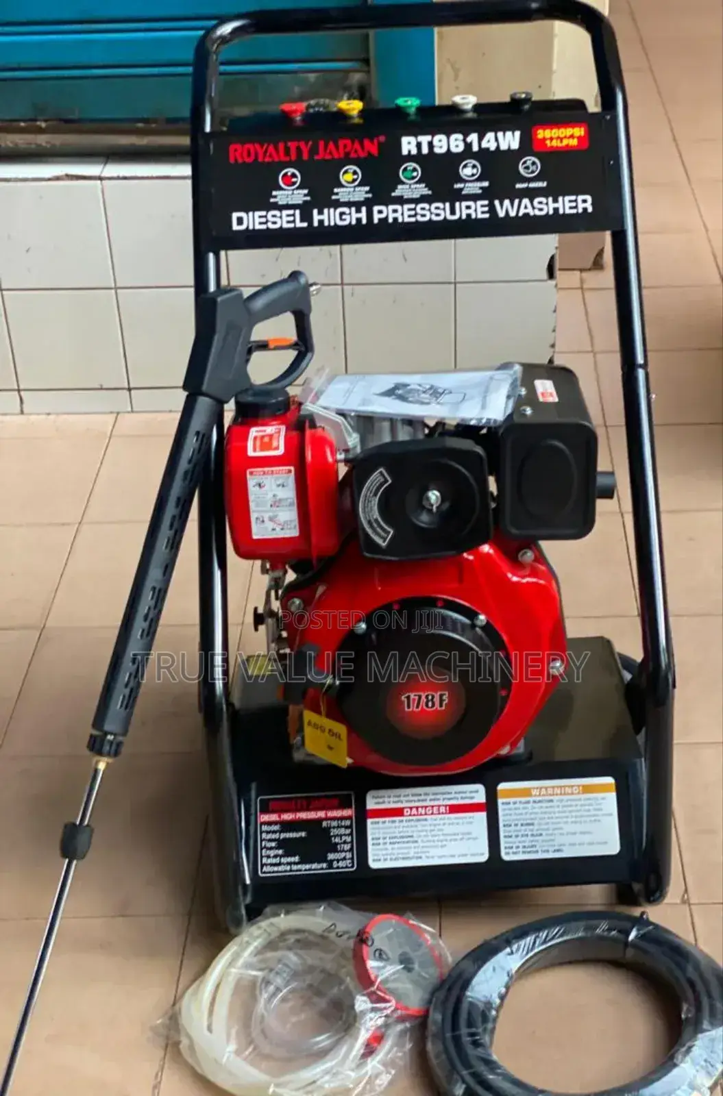 Diesel Pressure Washer 3600psi Japan