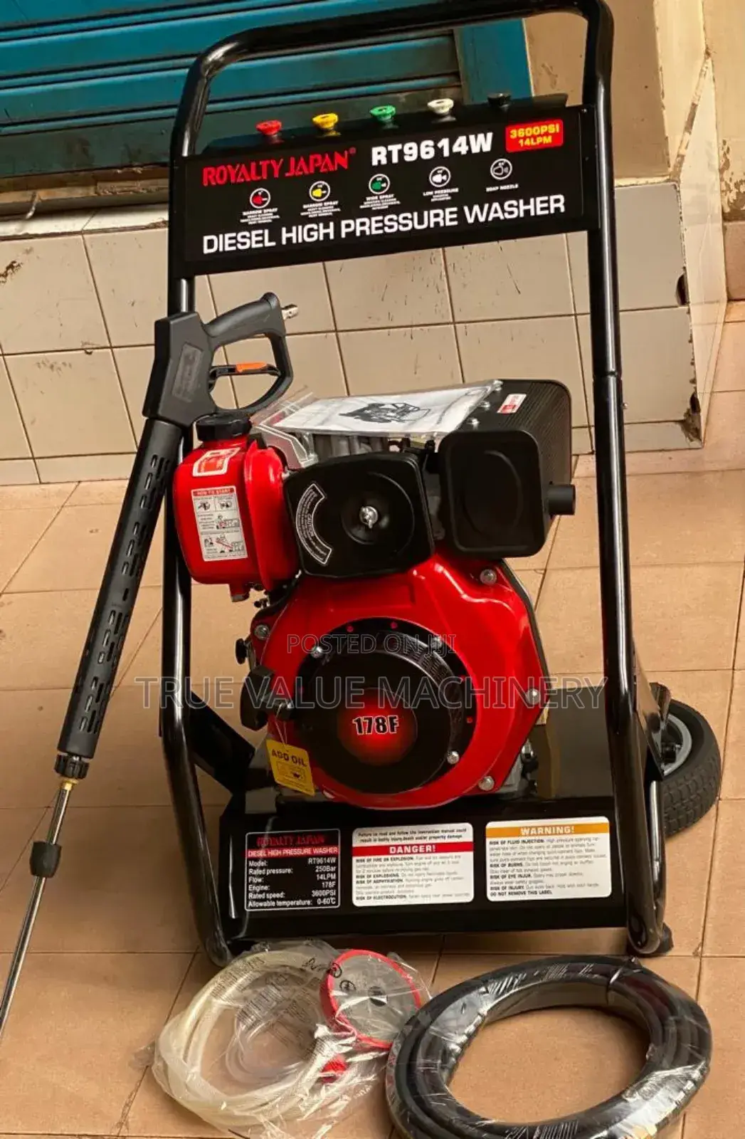 Diesel Pressure Washer 3600psi Japan