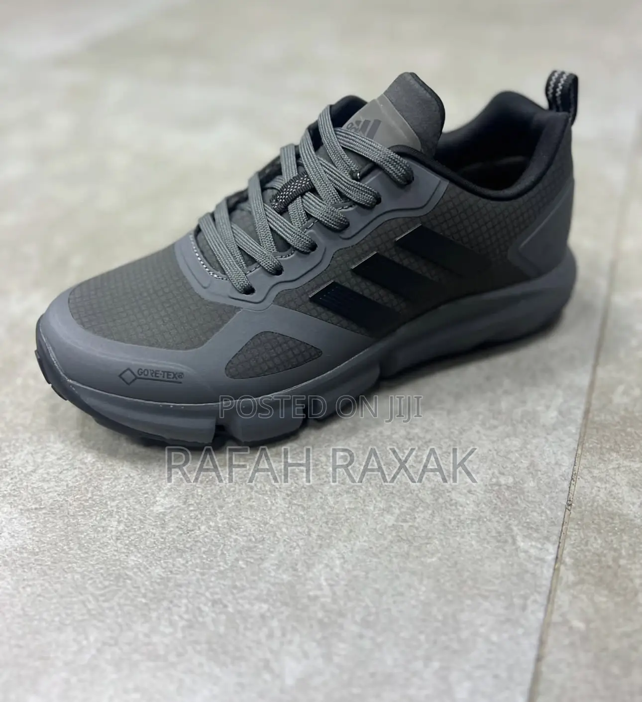 Original Gray Adidas Terrex Swift R3 Gore-Tex Running Shoes