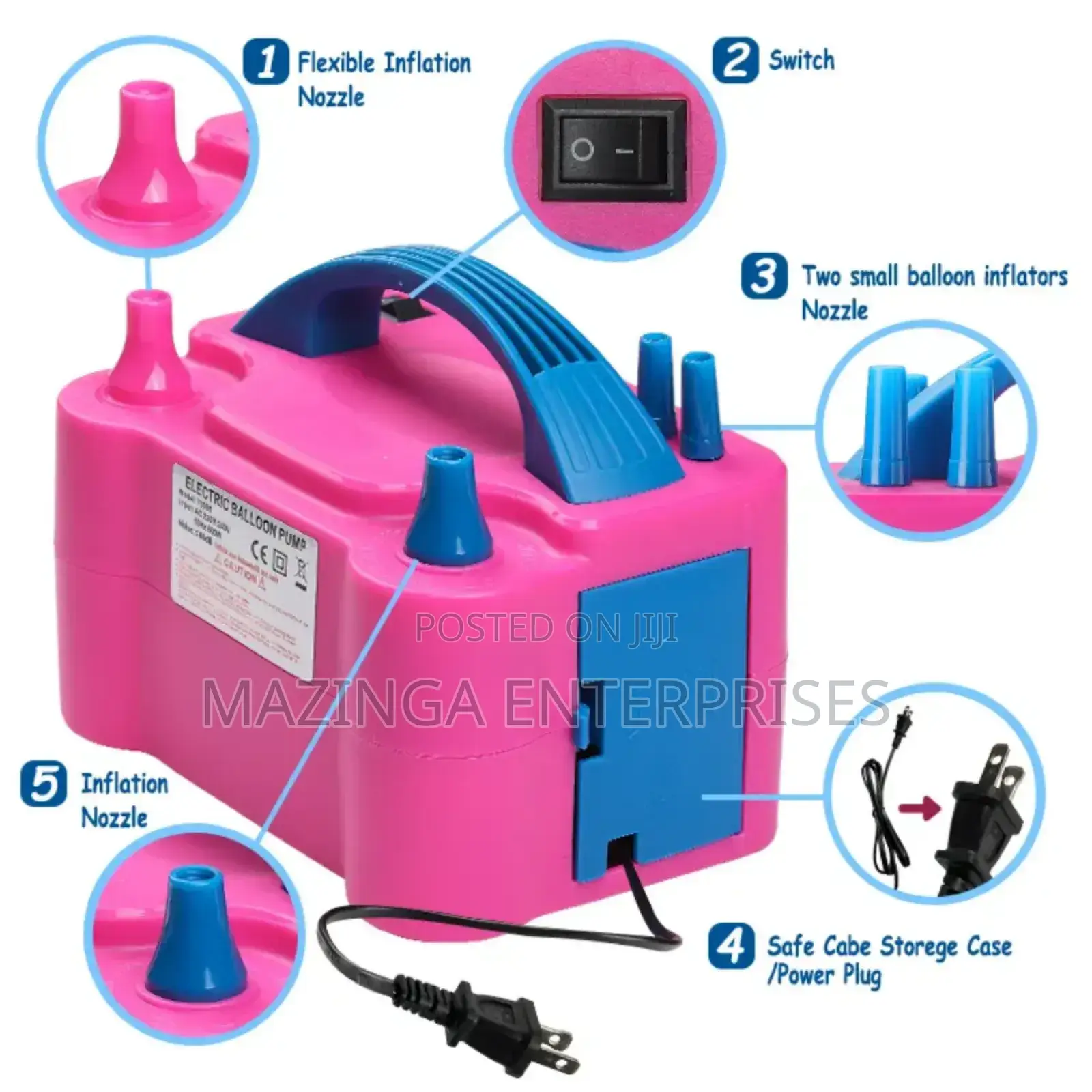 High Pressure Electric Balloon Pump