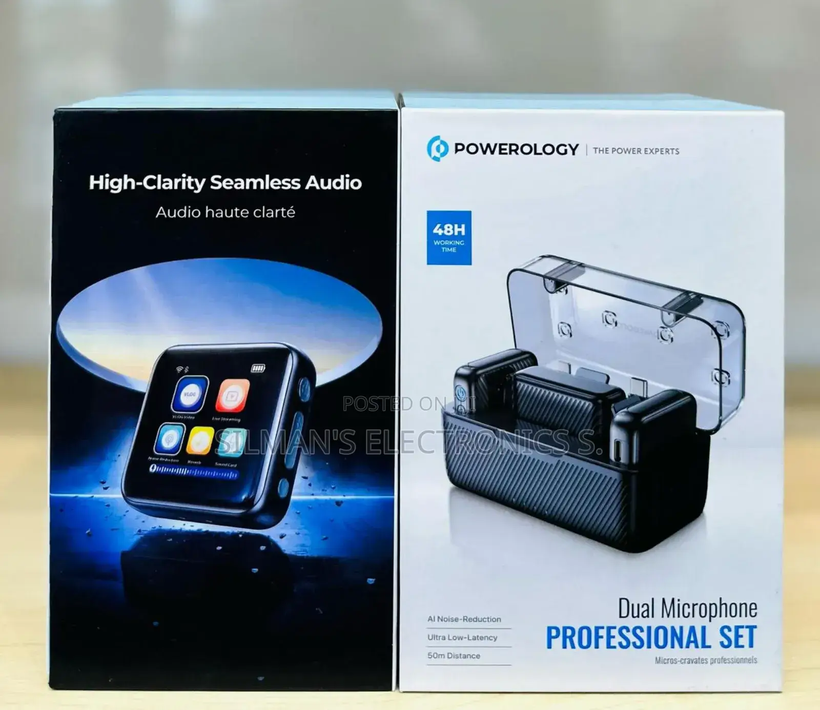Powerology Dual Microphone Professional Set