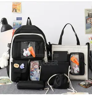 5 Pieces Laptop Backpack Set
