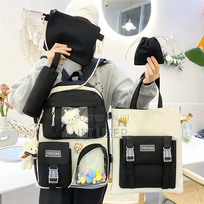 5 Pieces Laptop Backpack Set