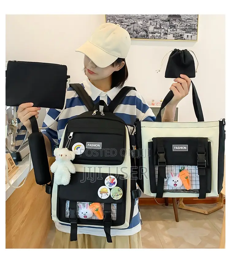 5 Pieces Laptop Backpack Set