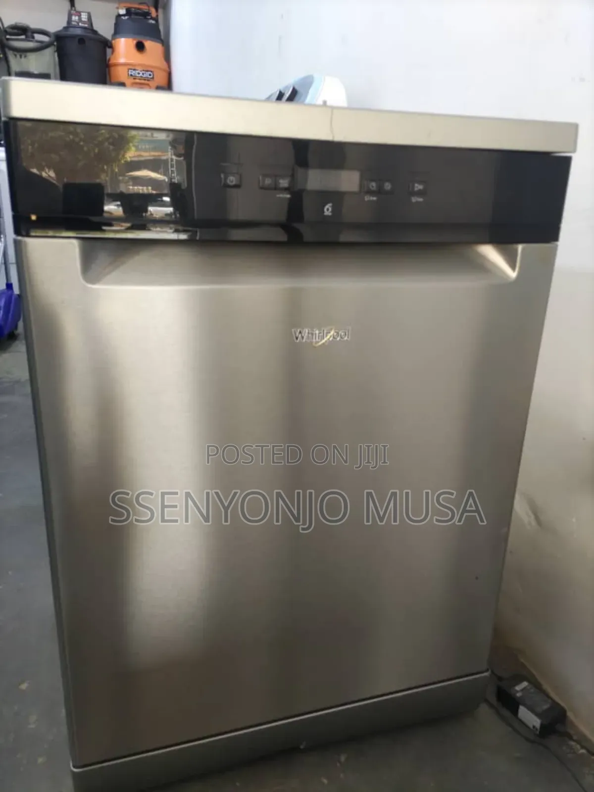 Whirlpool Vrijstaand Dishwasher-WFC 3c34 P X,Roestvrij Staal