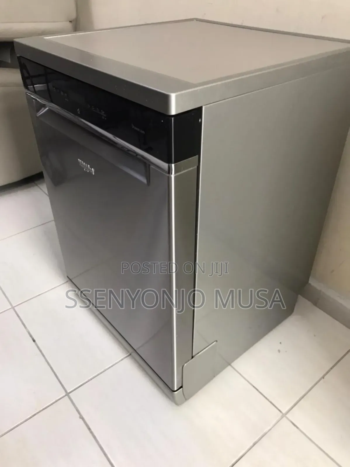 Whirlpool Vrijstaand Dishwasher-WFC 3c34 P X,Roestvrij Staal