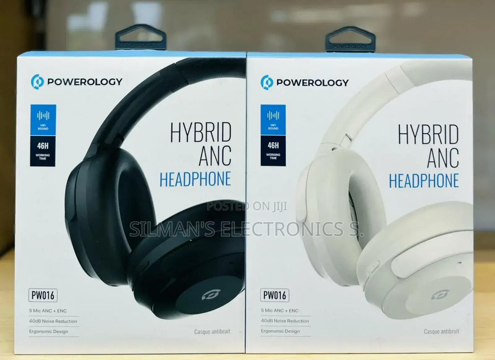 Powerology Hybrid Anc Headphones
