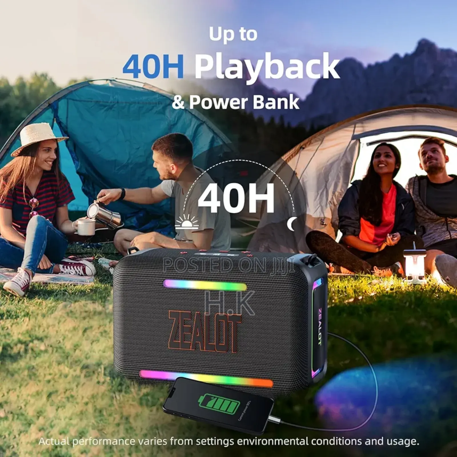 Zealot S95 Portable Bluetooth Speaker.
