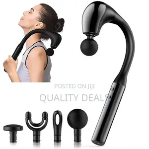 U Shaped Extended Handle Back Massage Gun