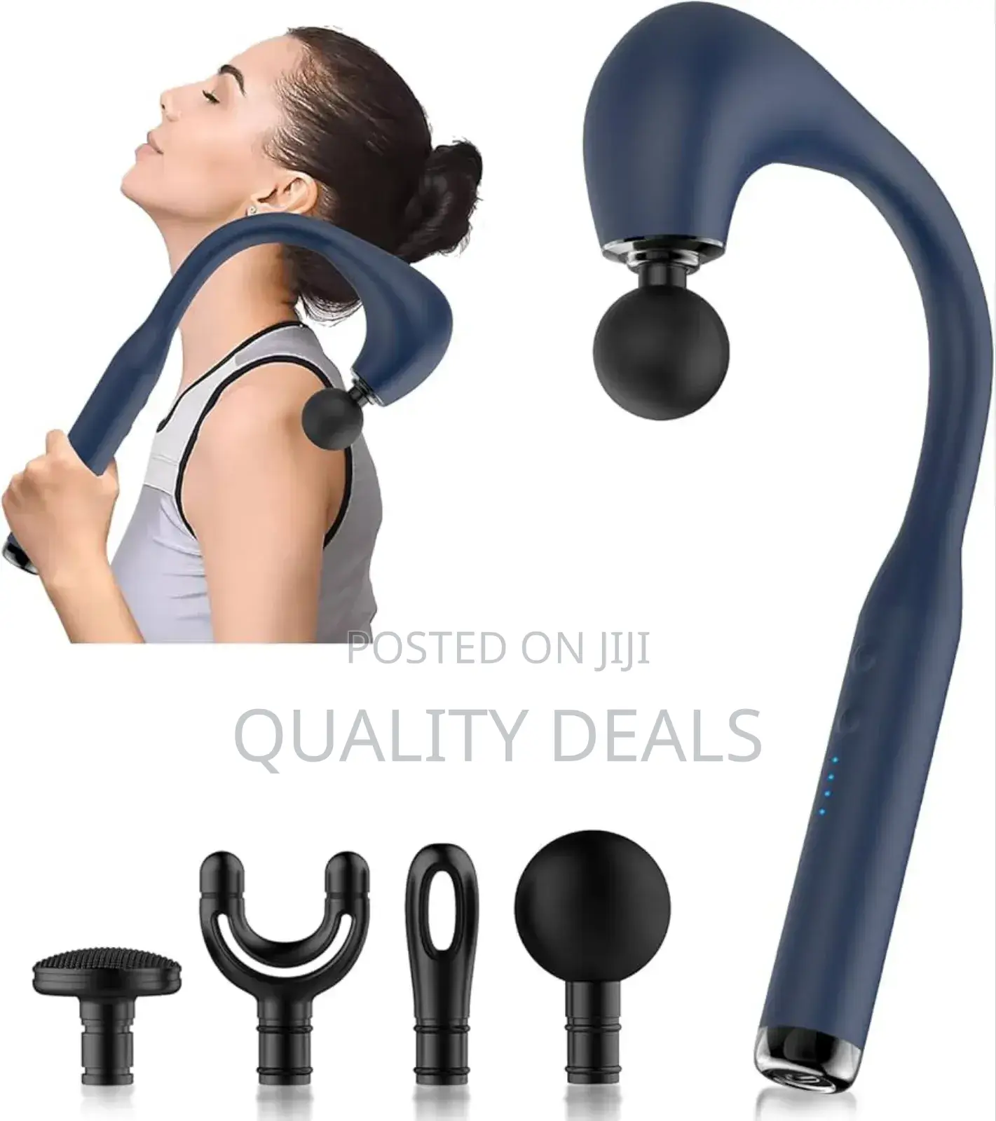 5 Speed Extended Handle Massage Gun