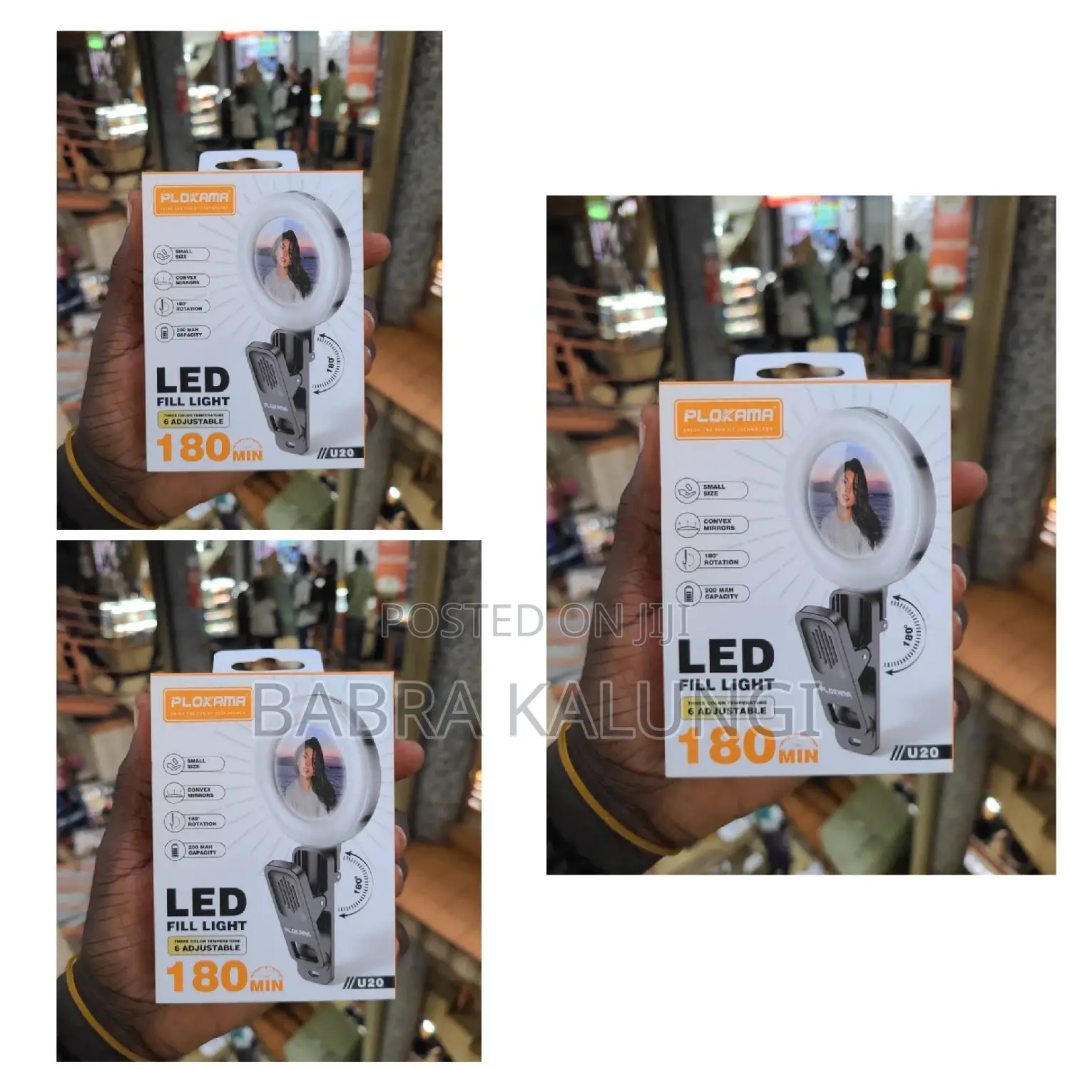 Portable Phone Selfie Lights