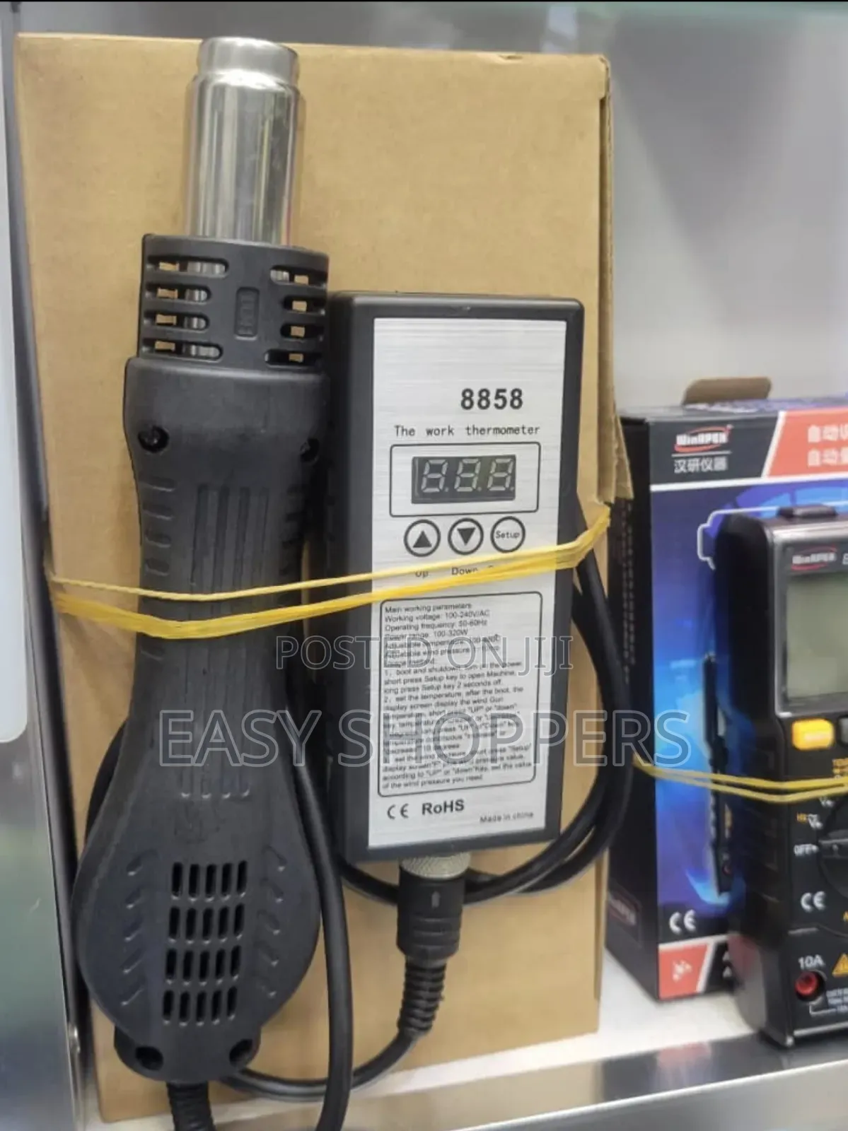 Portable Hot Air Gun Rework Solder Station
