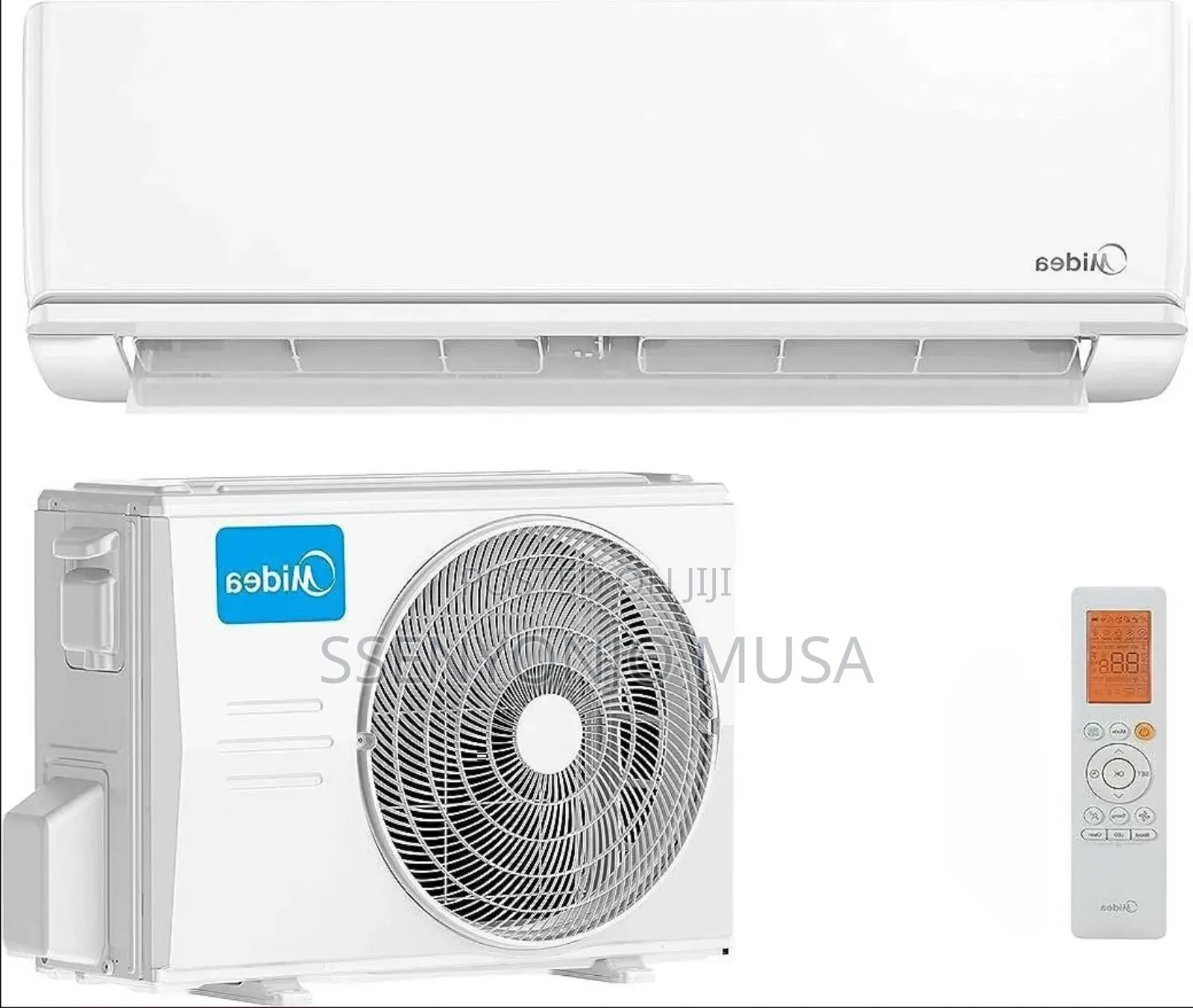 Midea 9000 Btu Wall Split Air Conditioner - Msaf-09crn1-Qb6