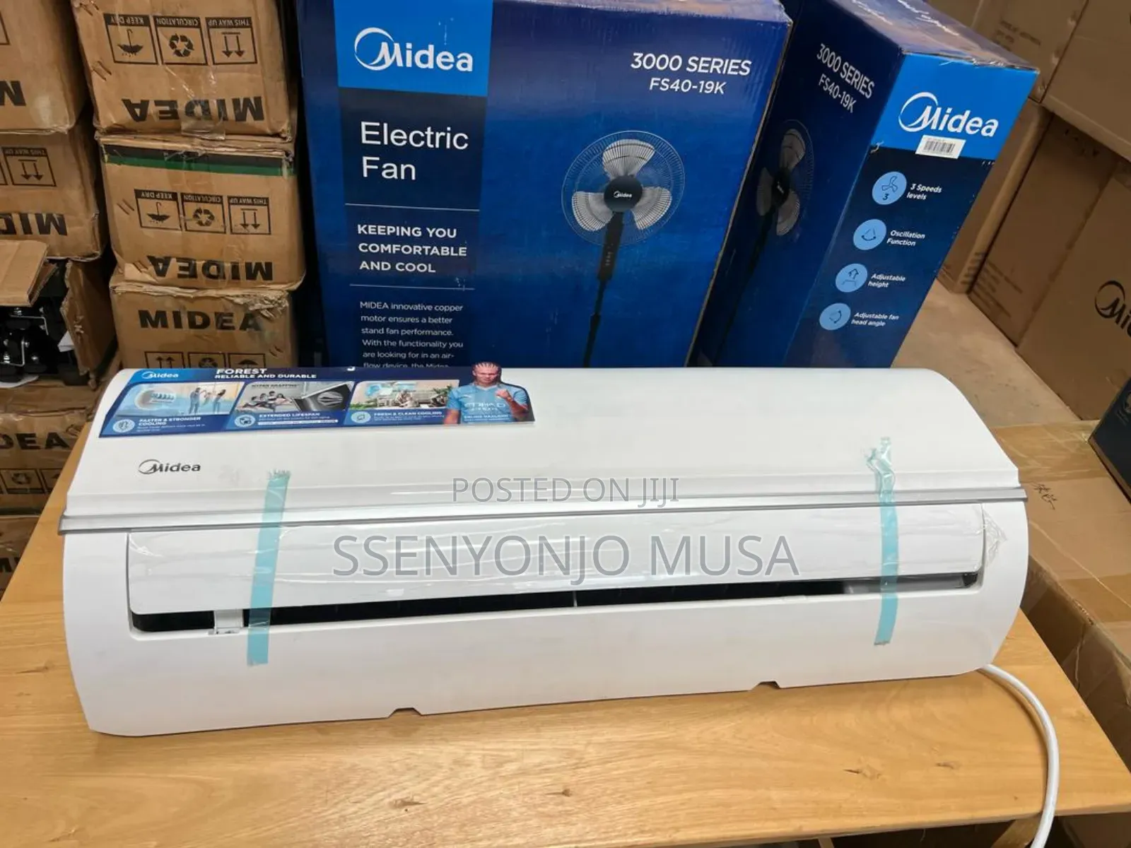 Midea 9000 Btu Wall Split Air Conditioner - Msaf-09crn1-Qb6