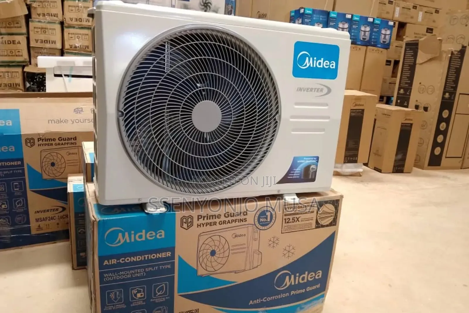 Midea 12000 Btu Wall Split Air Conditioner - Msaf-12crn1-Qb6