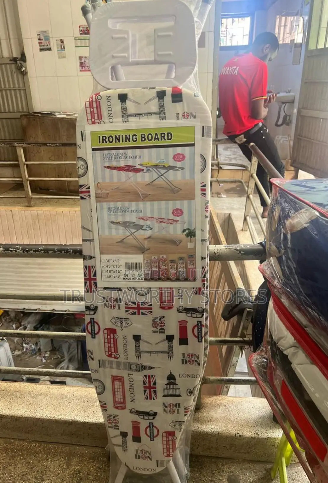 Designed Folding Ironing Board - Large Size