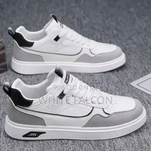 Unisex Cool Sneakers-White