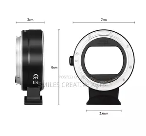 Vitrox Canon Mount Adapter Ef-Eos R Lens Mirrorless Camera